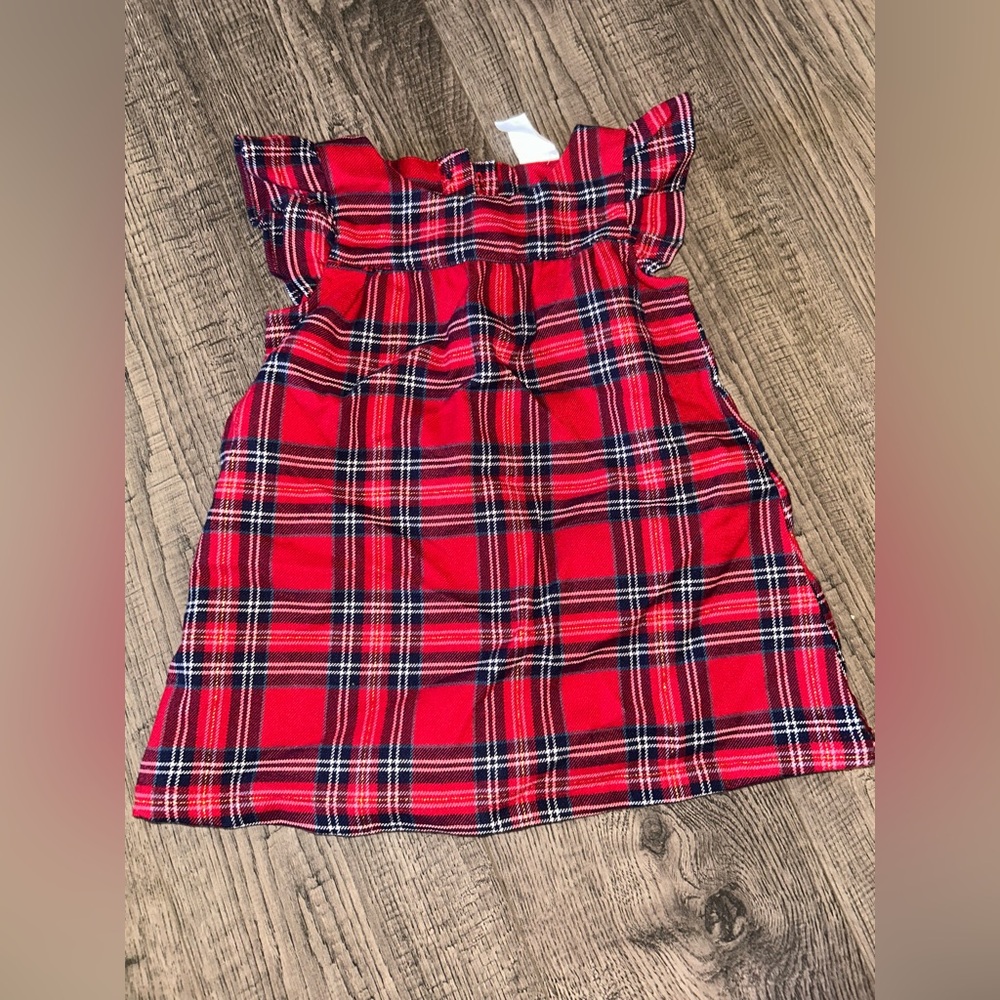 H&M Red and Navy Blue Sundress